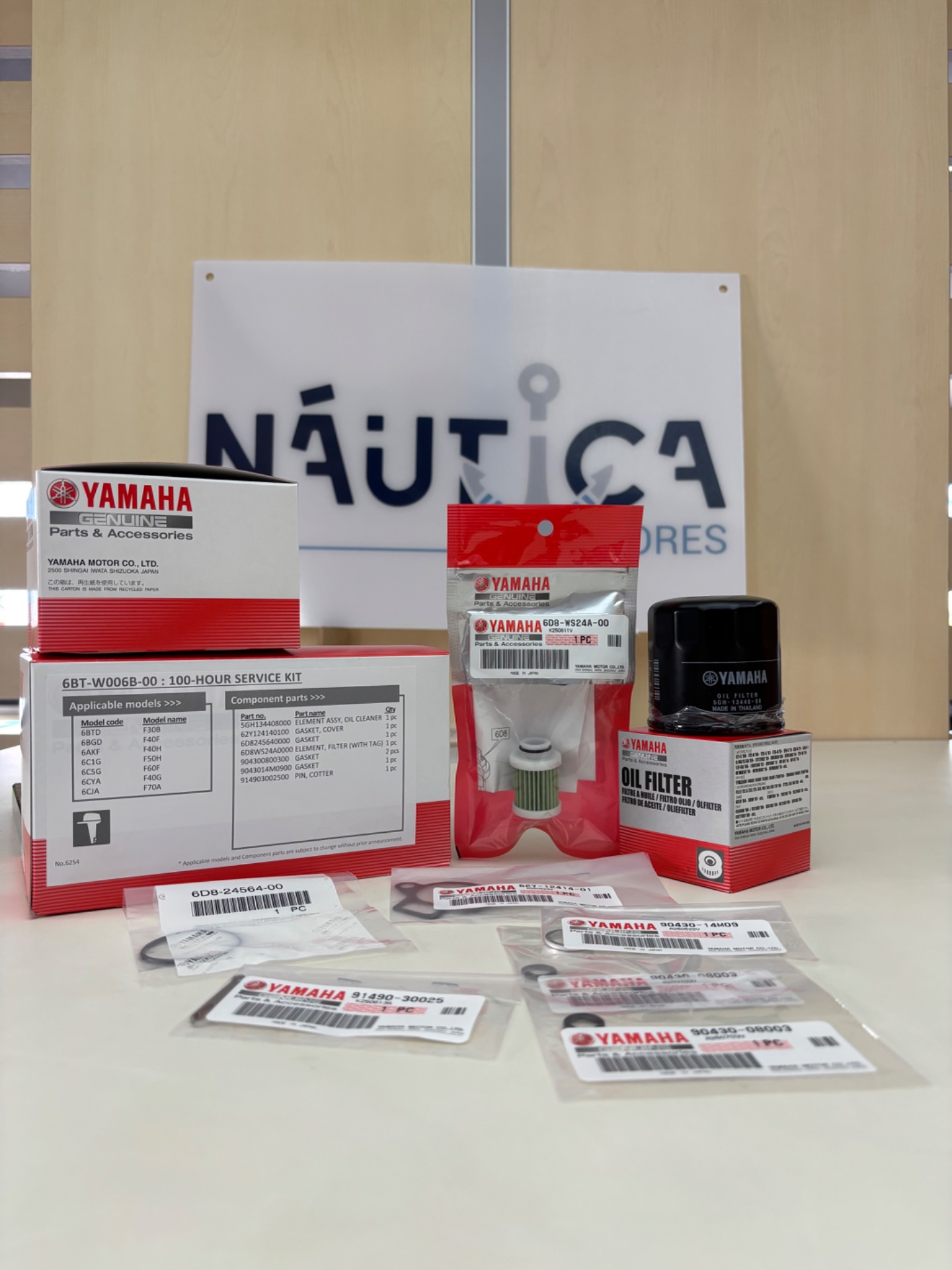 Kit Manutenção 100H F30B F40F F40H F40G F50H F60F F70A