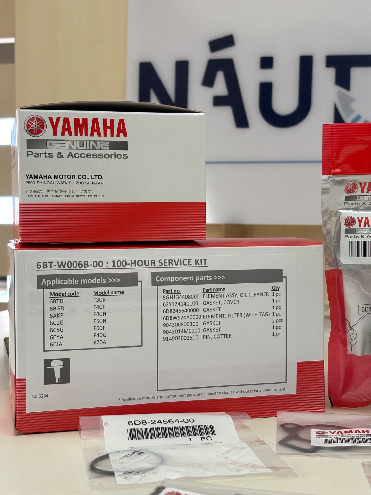 Kit Manutenção 100H F30B F40F F40H F40G F50H F60F F70A 2