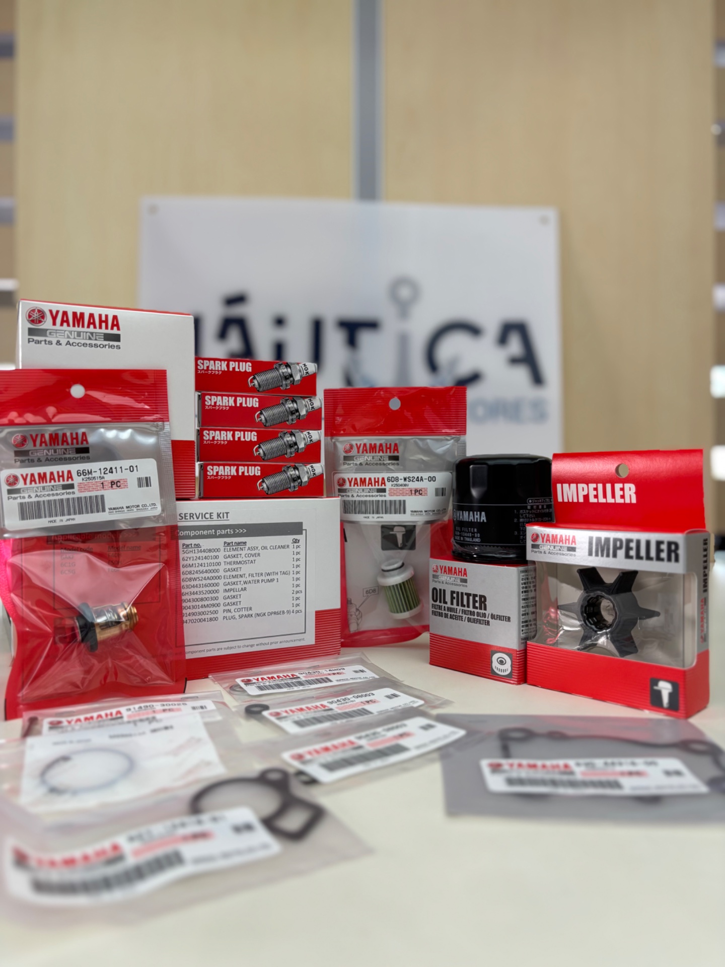 Kit Manutenção Yamaha 300H F40H, F50H, F60F