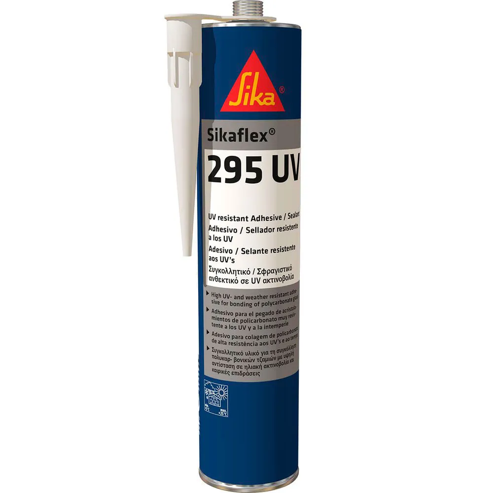 SIKAFLEX 295 UV PRETO 300ML