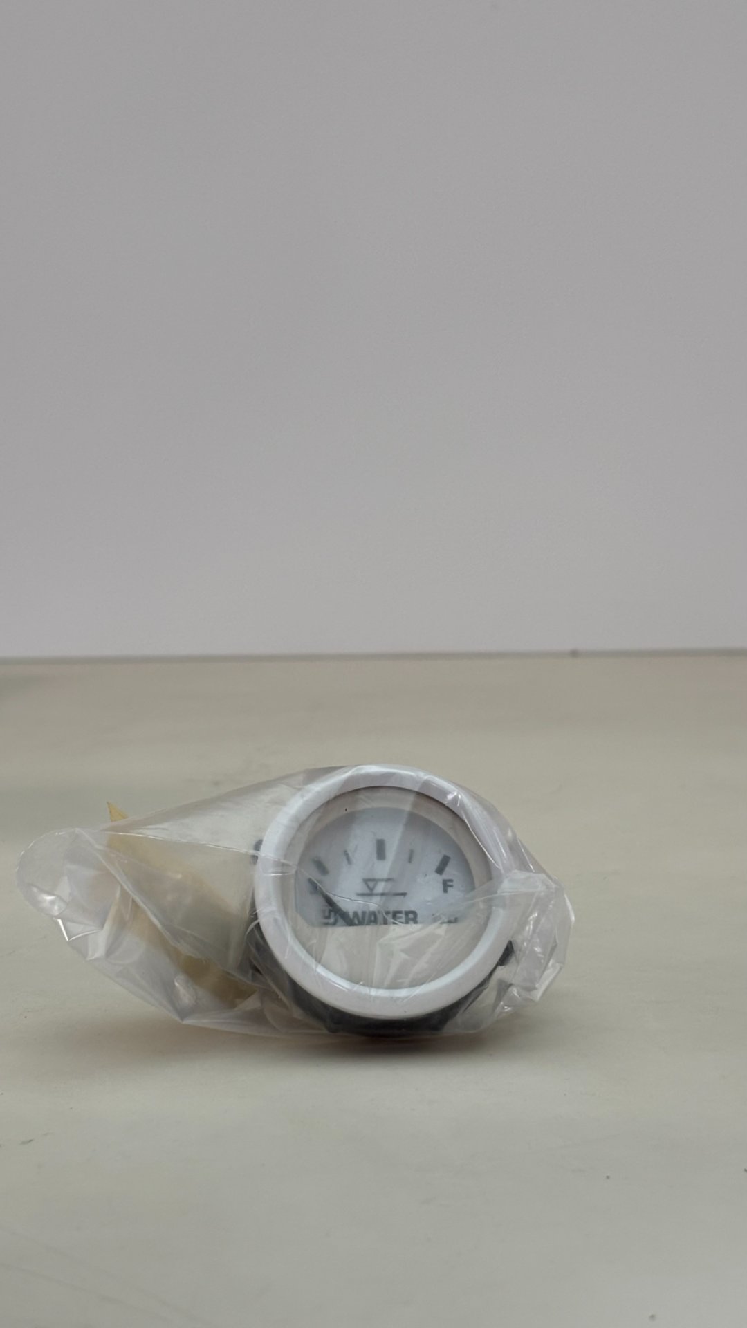 Manómetro de nivel do tanque de agua